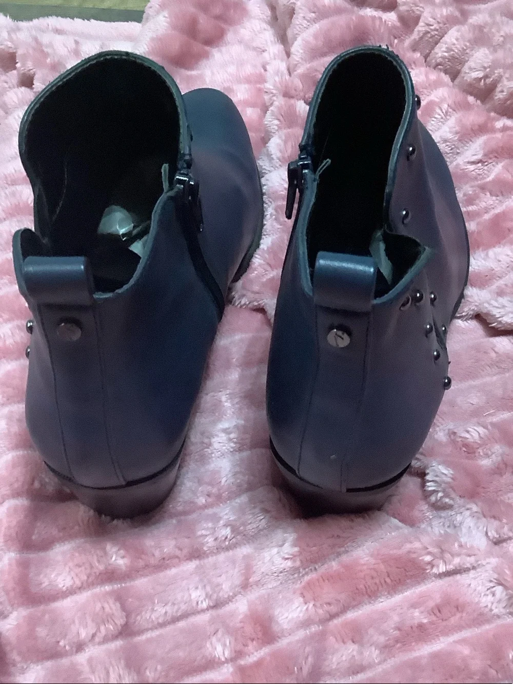 Kohl's women’s ankle Boots with Stud Trim